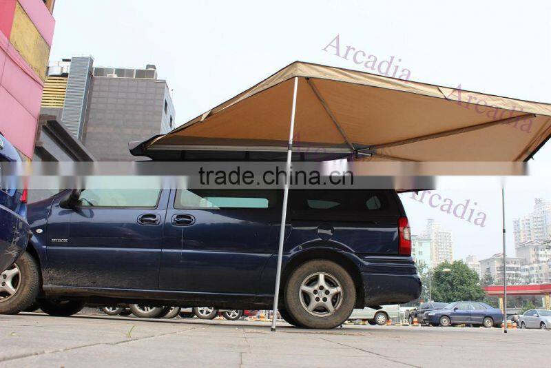 camping car awning retractable car roof side awning6702