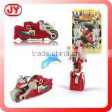 Best selling deformation small plastic toy car