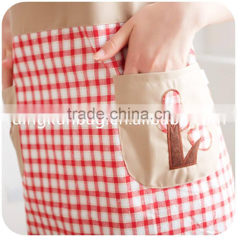 2015 custom imprinted apron with pocket