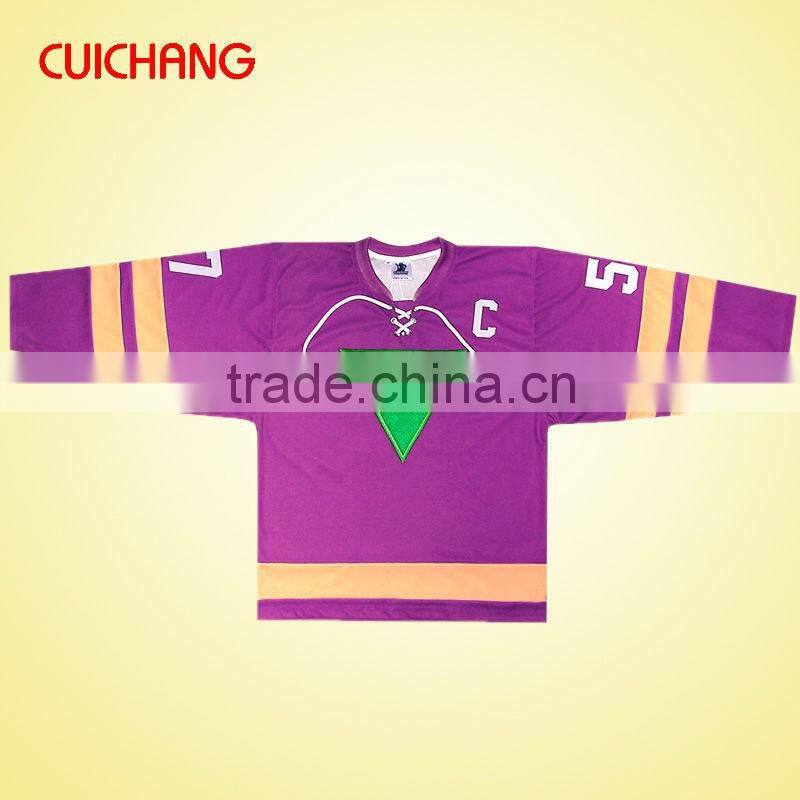 Custom reversible sublimation team ice hockey jerseys