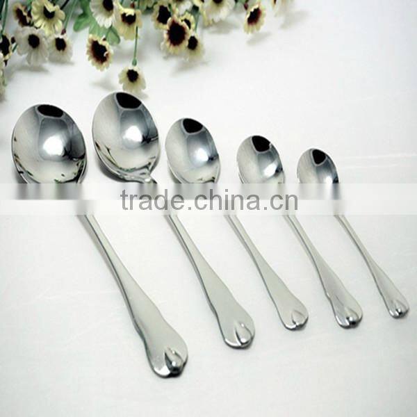 2014 China Yiwu new type stainless steel round spoon, Jieyang manufacturer