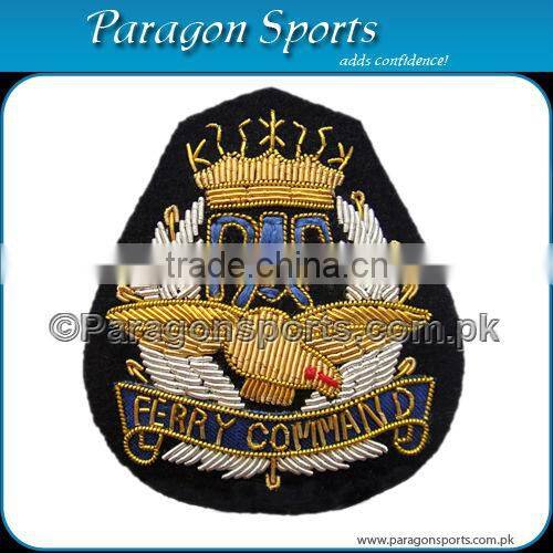 White Star Line Badge Titanic Officer Handmade Bullion Wire Cap Badge