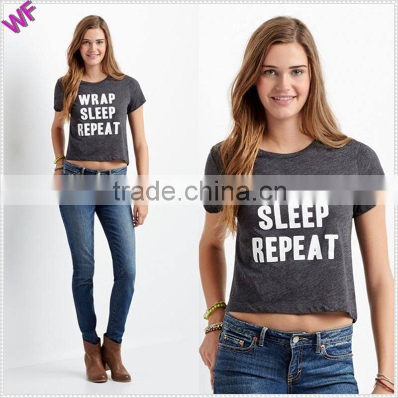 V-neck T-shirt Printed Logo t shirt China wholesale t shirt apparel