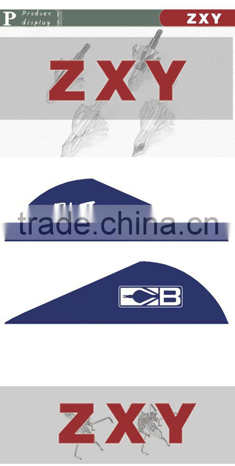 2 Inches Arrow Vanes Fletching mixed The color can be customized