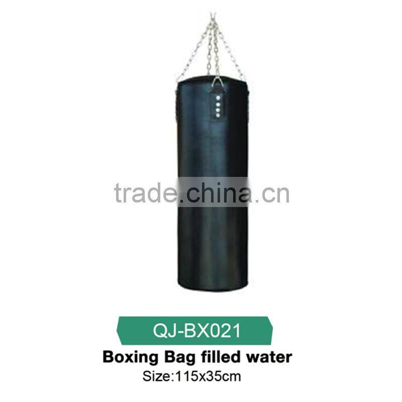 Solid Leather Heavy Boxing Punching Bag/sandbag filled water