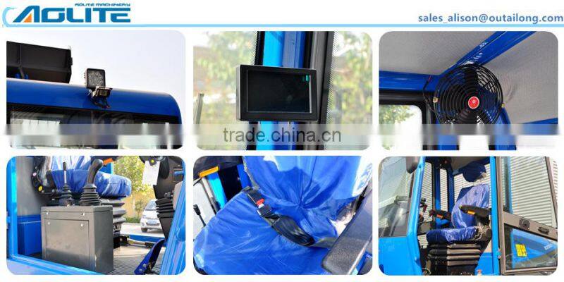0.6cbm bucekt capacity mini wheel loaders with ce certification