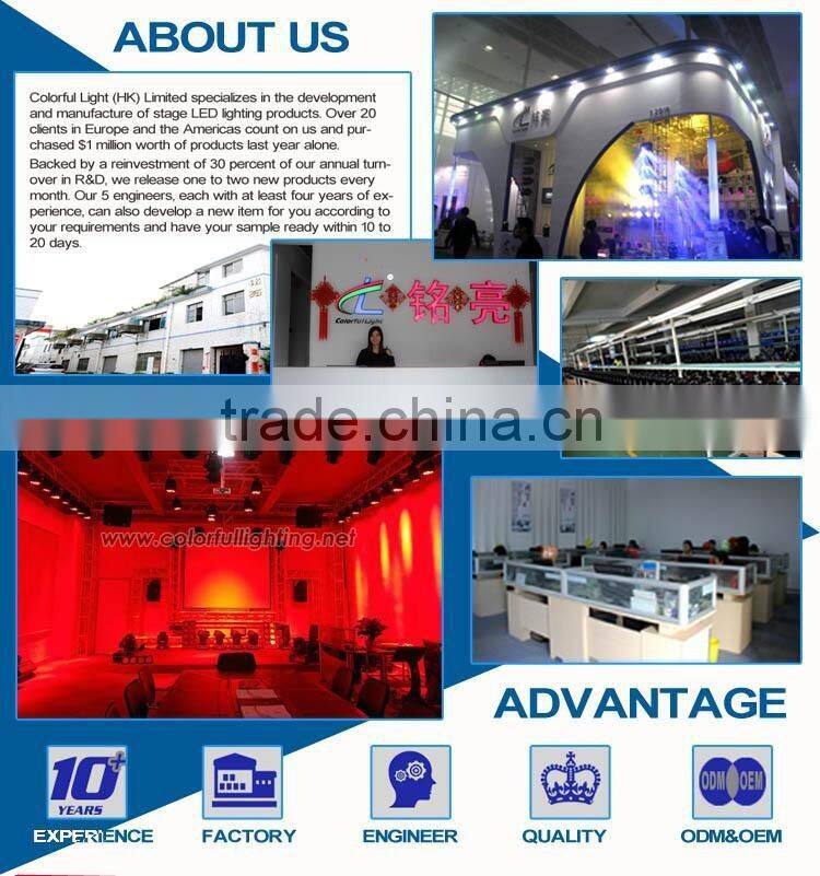 Factory offer with Led RGBW 3*10W Battery Remote Control LED Par Can