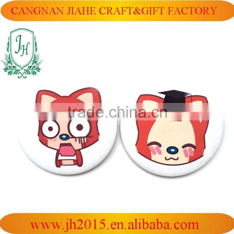 Promotional high quality cheap price custom button badge tin badge maker