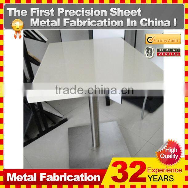 customized made supermarket metal money counter for checkout