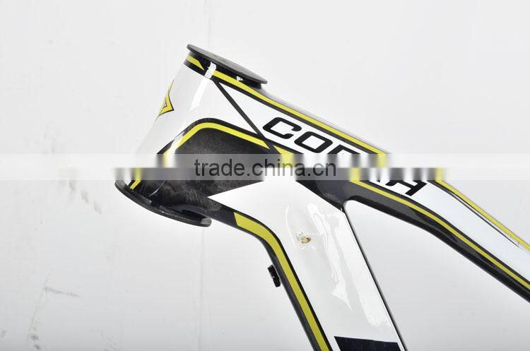 Super quality 3k/UD matt/gloss finish 29er full suspension mtb carbon fiber frame