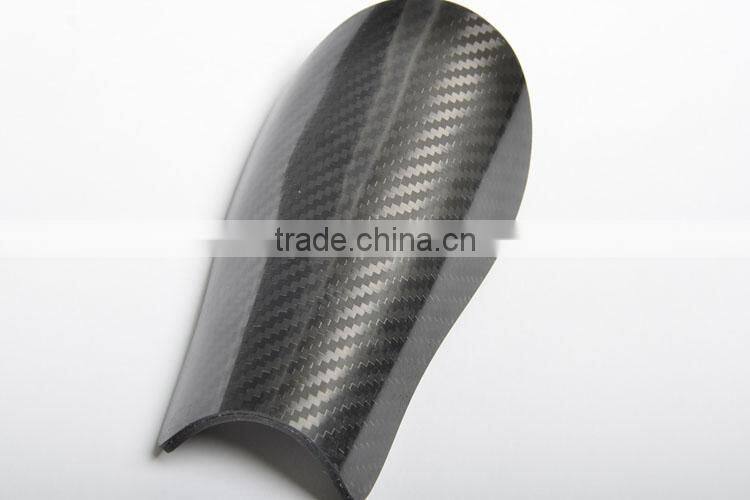 New Arrival 100% full Carbon Fiber shin guard / Strong carbon shin guard for football race