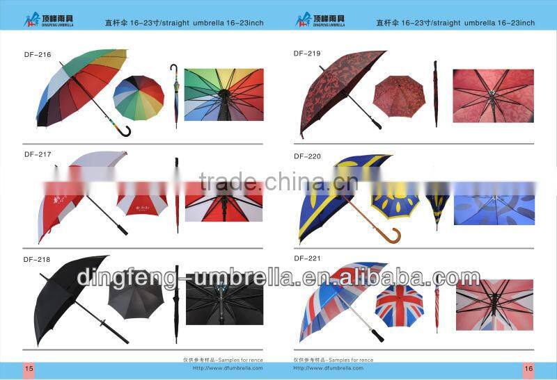Latest designs gifts perfume wine bottle umbrella gift umbrella
