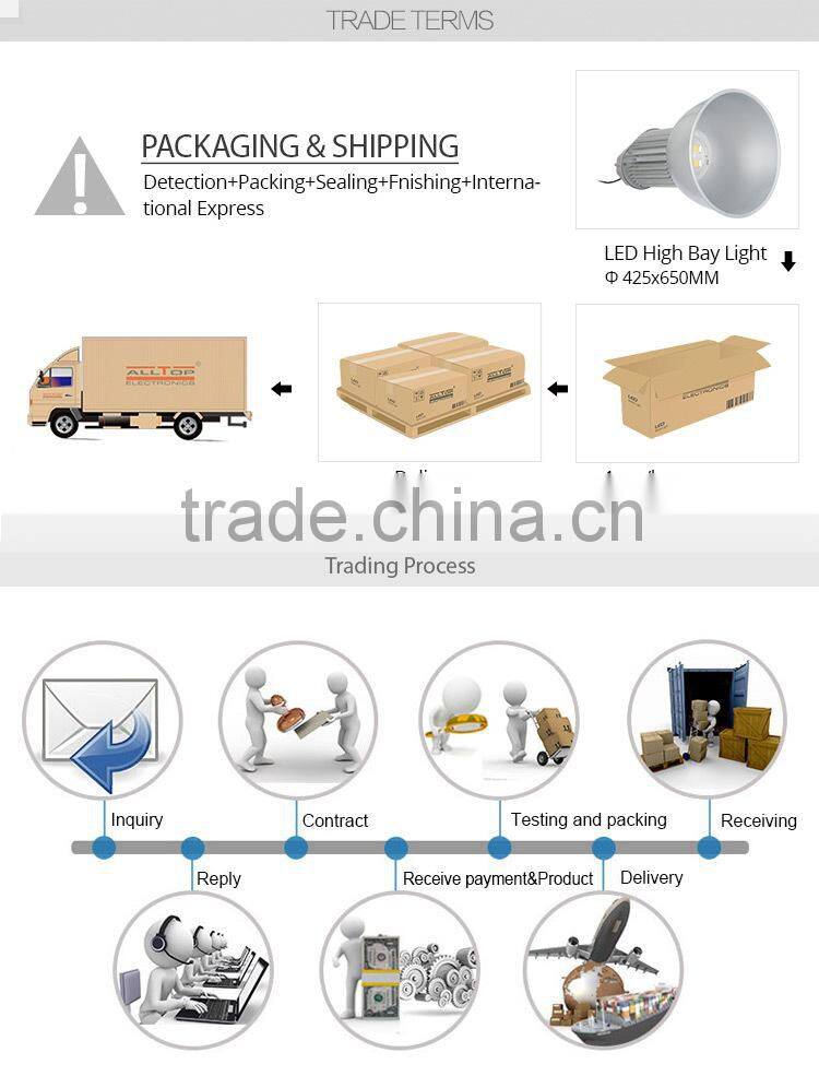 High qulity waterproof industrial lighting led high bay 200w