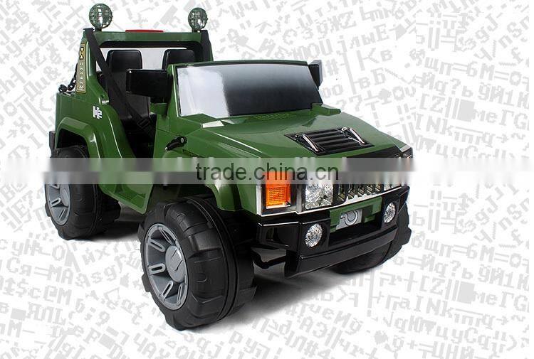 Two seats Children ride on hummer, RC Ride on car with two speed A26