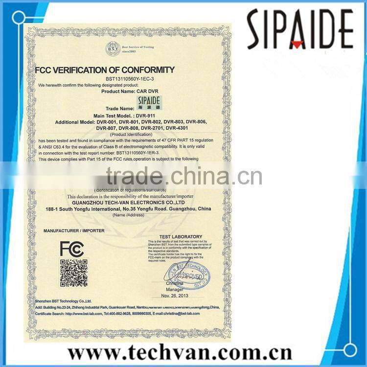 HD 360 view car camera system With Panoramic Visualization