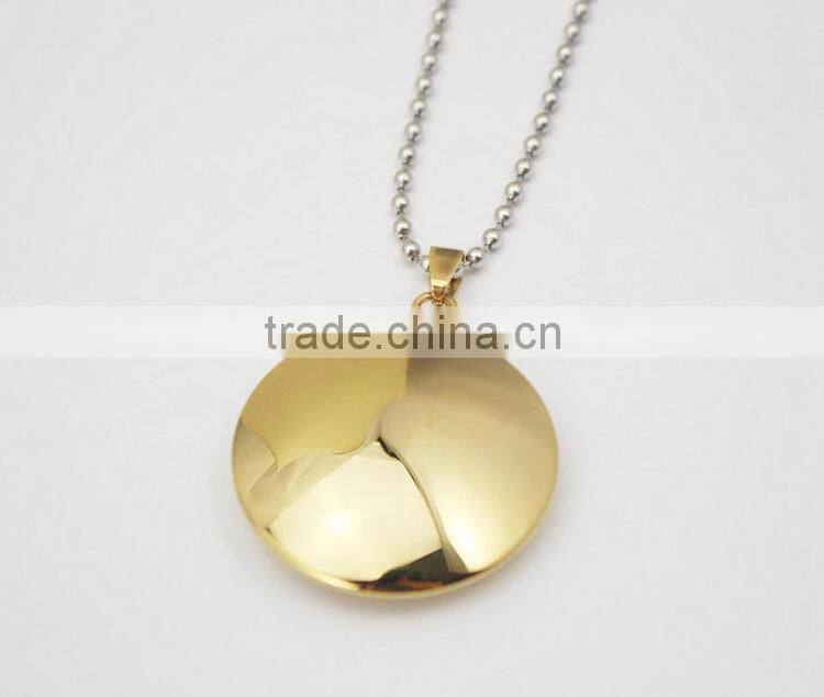 Silver/rose gold/gold filled charm engraved 18k gold filled charm wholesale for women