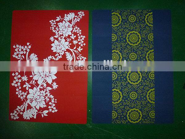 different sizes non stick and heat resisitant silicone dinner table mat