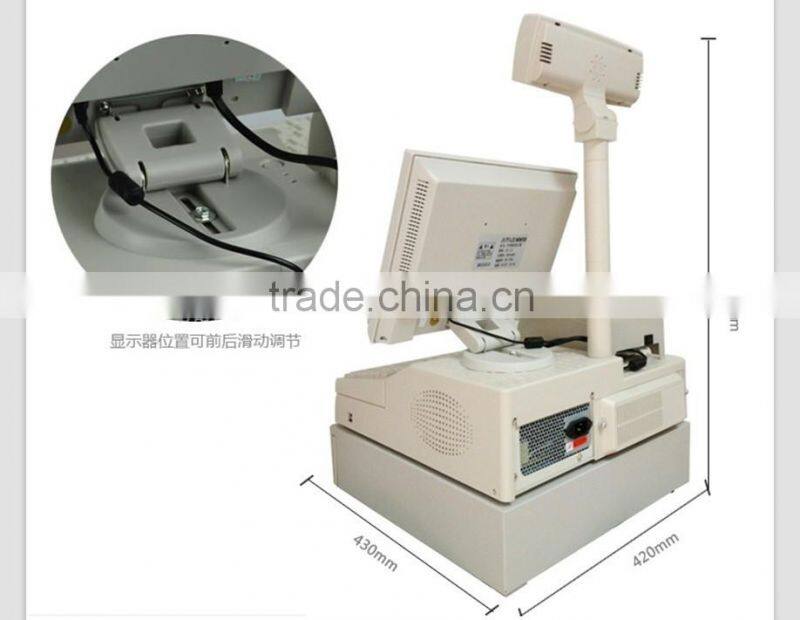 Bizsoft CS-6000I all in one thermimal pos system for clothing store /retail store