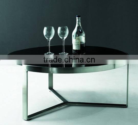 brass and glass coffee tables, rotating glass coffee table, square glass coffee table CT-070
