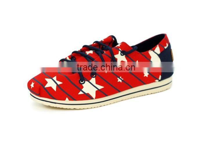 New Design Fashion Canvas shoes Lady Flat shoes
