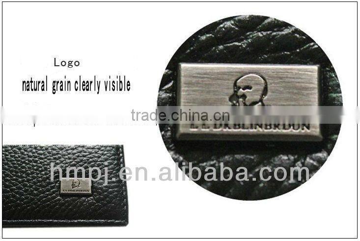 2013 western mens long wallets with cowhide leather material