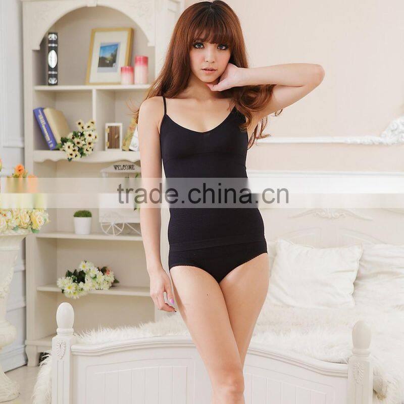 2016 New Women Body Shaper Underwear Nylon Camisole black color