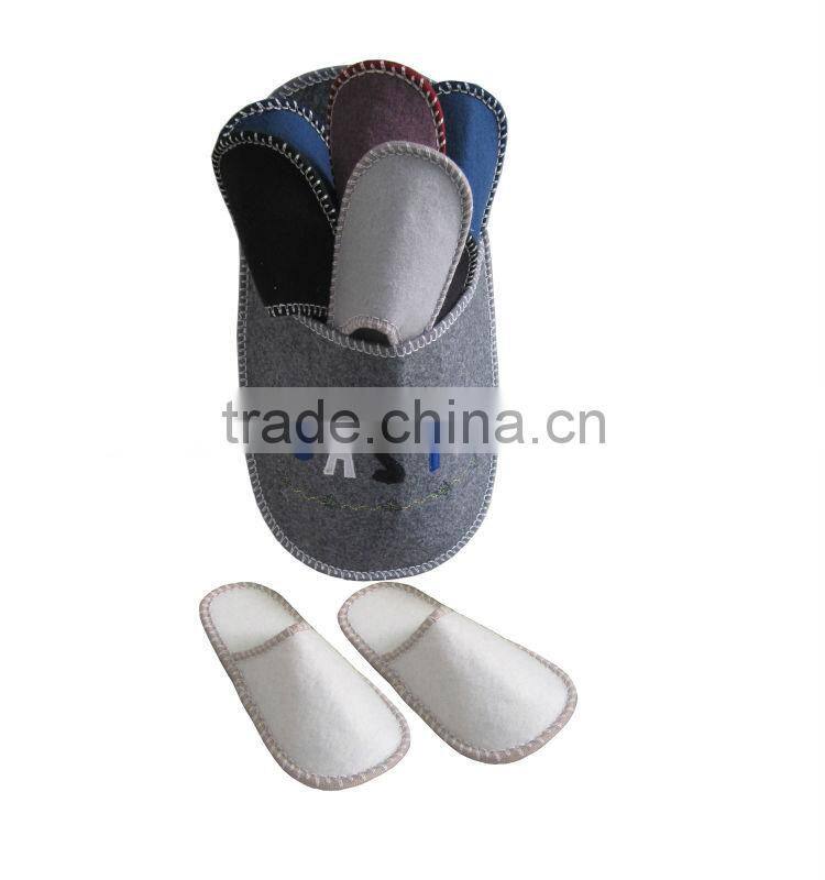 good quality indoor felt slipper set