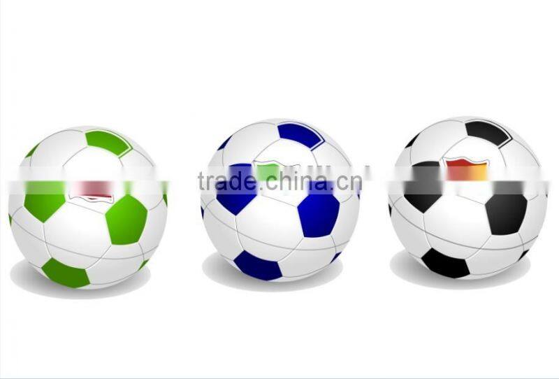 football shape musical opener with custom country flag for world cup fan's gifts