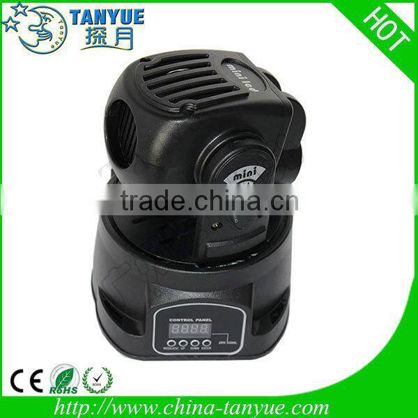 Beam spot RGB 15w led mini moving head light stage/disco/party light