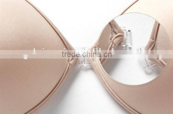 updated sexy girl wear soft bra Invisible sponge Bra Adhesive Backless