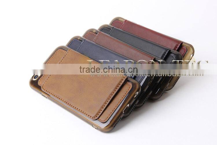 manufacturing high quality leather cell phone case for iphone 6s