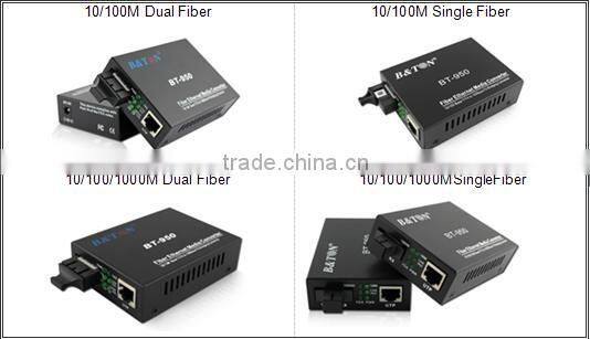 8 port SFP ports Gigabit Ethernet Switch media Converter