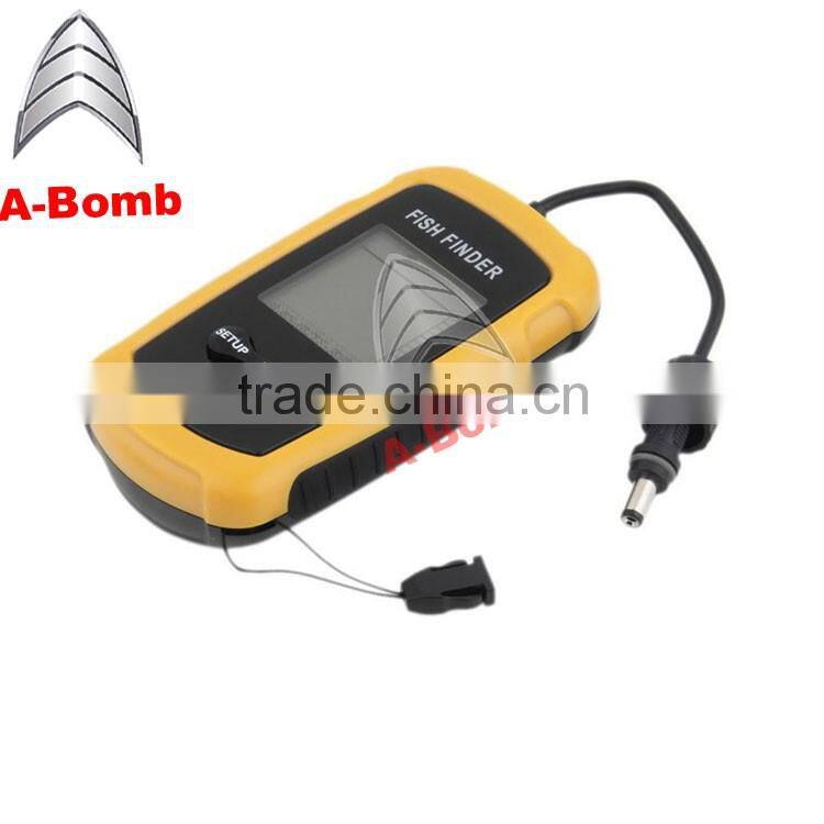 2016 A-bomb 100M Portable Sonar Sensor Fish Finder Alarm Fishing Finder Fishfinder