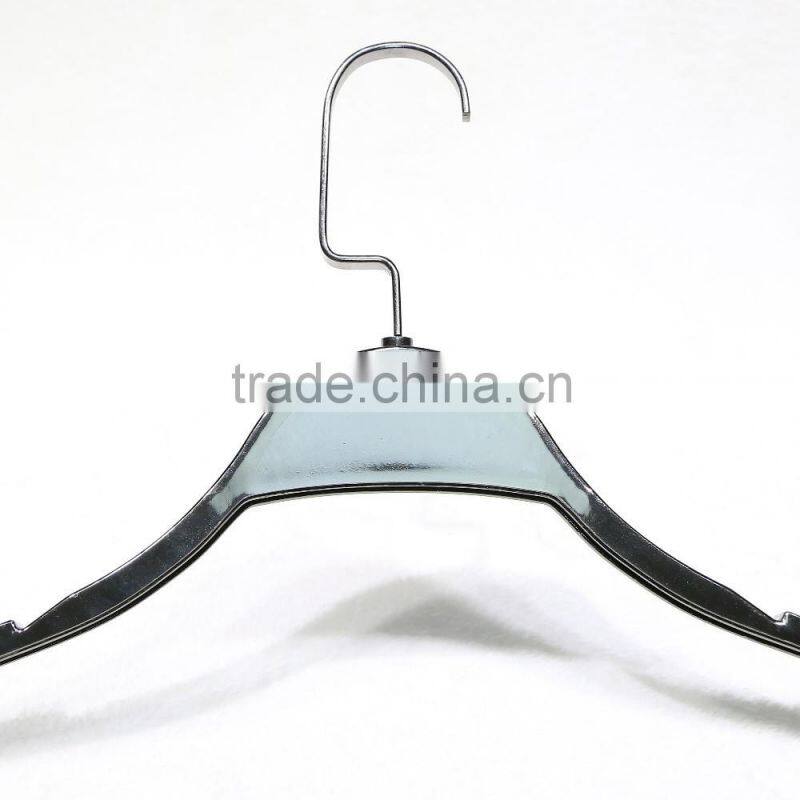New style gold plastic coat hanger for clothes display