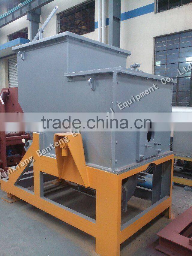 Horizontal continuous casting machine for produce busbar