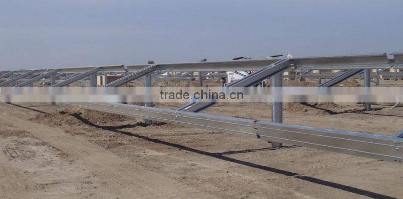 Ground mount for solar system