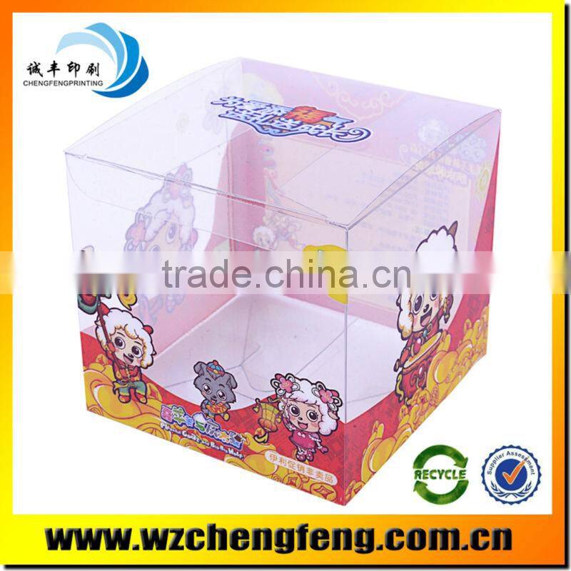 pvc custom plastic box