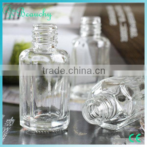 2015 beauchy New Product bottle glass crystal bottle for nail polish