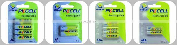 Cheap Price and High Quality PKCELL Ni-mh 9V 200mah Rechargeable Battery