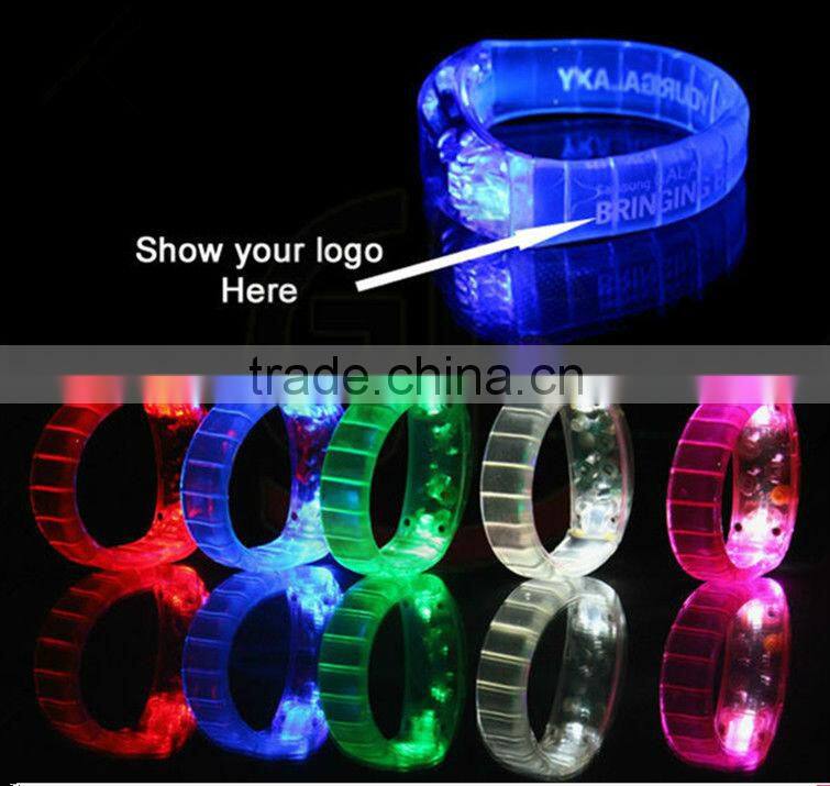 Hot Sale Motion Active Bracelet Beautiful Night LED Bracelet