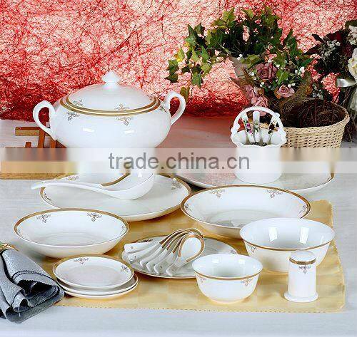new arrival english porcelain table platinum A grade tablewaremodern japanese porcelain porcelain dinnerware melamine tableware