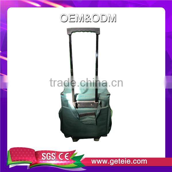 Trolley Rolling Wheels Insulated Cooler Bags