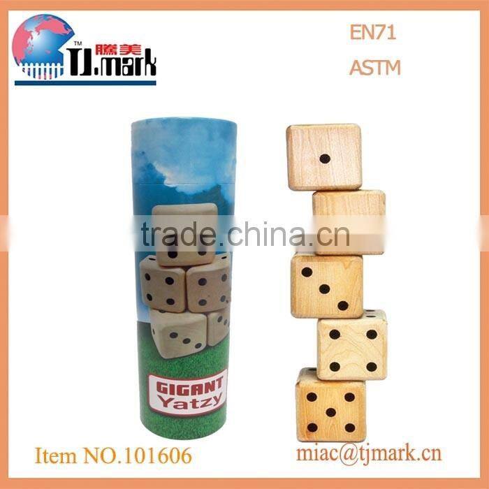 Hot sale yard game/wooden kubb/outdoor viking kubb