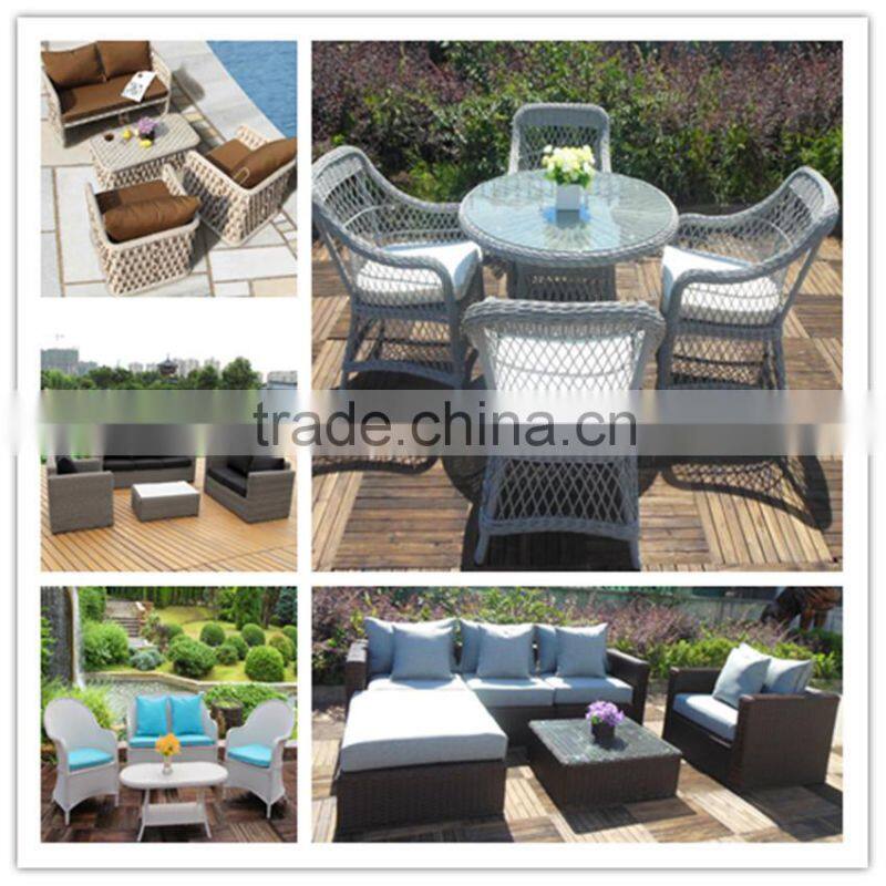 2015 ALUMINIUM RATTAN BAR SET HIGH CHAIR