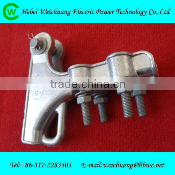 aluminum alloy strain clamp for overhead line fittings