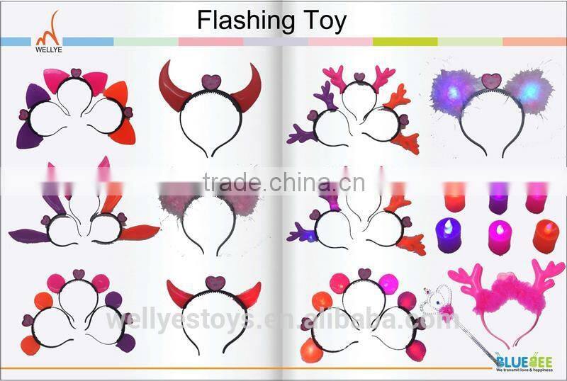 Good price birthday party set led mobile phone flashing sticker flashing light sticker China wholesale