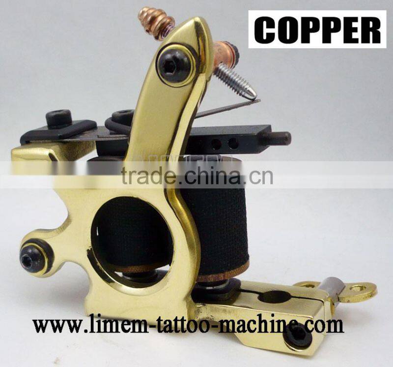 New Style Pure Copper frame Professional Tattoo Machine handmade gun