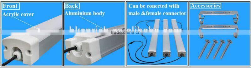 20W/30W/40W/50W/60w Tri-Proof LED fixture /Tri-Proof led lamp