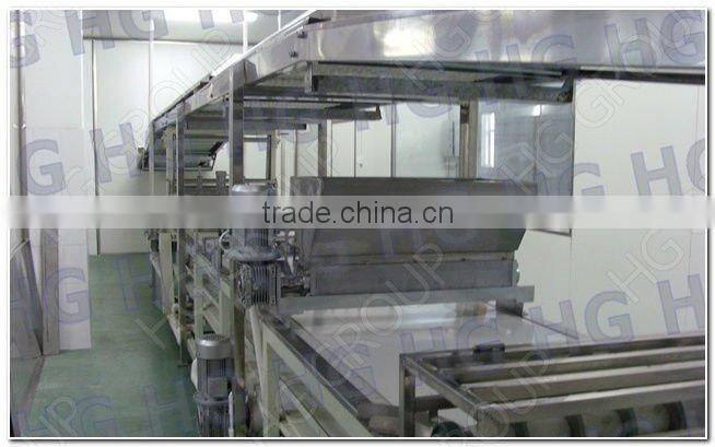 PLC controlled layer cake baking plant