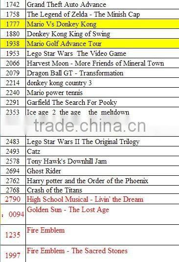 Hottest item!Drop shipping accept Pokemon cards for game cards For DS with retail package